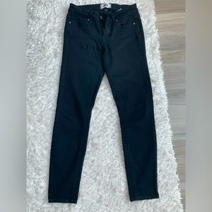 Paige Verdugo Crop dark black women’s jeans size 26